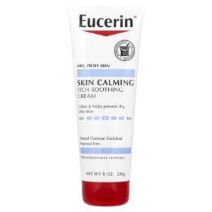Eucerin Creme Calmante e Suavizante para Pele Pruriginosa Pele Ressecada e Pruriginosa Sem Perfume 226 g (8 oz)