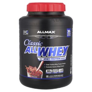 ALLMAX CLASSIC ALLWHEY® Fonte 100% Whey Protein Chocolate 227 kg (5 lb)