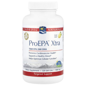Nordic Naturals ProEPA™ Xtra Limão 120 Cápsulas Softgel