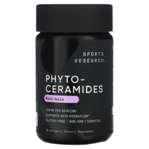 Sports Research Hidratação da Pele Fitoceramidas 350 mg 30 Cápsulas Softgel