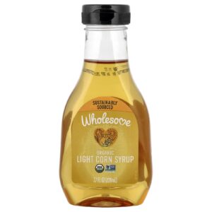 Wholesome Sweeteners Xarope de Milho Leve Orgânico 228 g (77 fl oz)