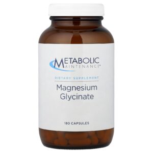 Metabolic Maintenance Glicinato de Magnésio 180 Cápsulas