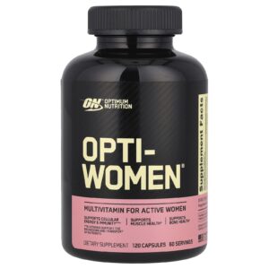 Optimum Nutrition Opti-Women® Multivitamínico para Mulheres Ativas 120 Cápsulas