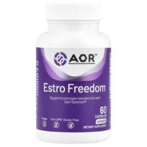 Advanced Orthomolecular Research AOR Estro Freedom 60 Cápsulas Vegetarianas