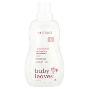 ATTITUDE Baby Leaves™ Amaciante Sem Perfume 40 Lavagens 1 L (338 fl oz)