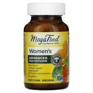 MegaFood Multivitamínico para Mulheres 60 Comprimidos