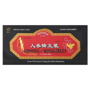 Imperial Elixir Ginseng e Geleia Real 30 Frascos 10 ml (034 fl oz) Cada