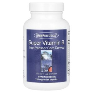 Allergy Research Group Complexo de Super Vitamina B 120 Cápsulas Vegetarianas