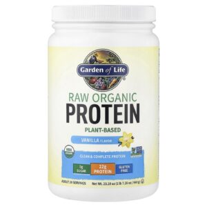 Garden of Life RAW Organic Protein Baunilha 660 g (1 lb 728 oz)