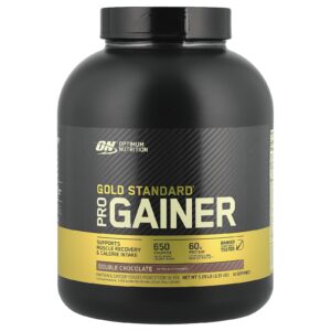 Optimum Nutrition PRO GAINER Ganho de Peso com Alto Teor de Proteínas Chocolate Duplo 231 kg (509 lbs)