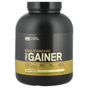 Optimum Nutrition Gold Standard® Pro Gainer Creme de Baunilha 231 kg (509 lb)