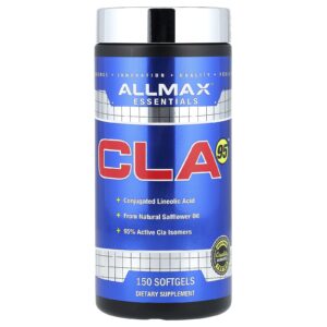 ALLMAX Essentials CLA95™ 150 Cápsulas Softgel