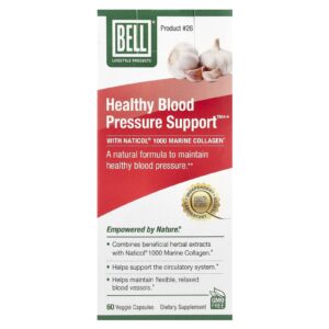 Bell Lifestyle Healthy Blood Pressure Support™ 60 Cápsulas Vegetais