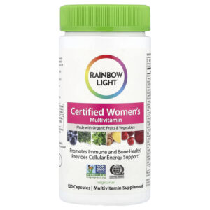 Rainbow Light Multivitamínico Certificado para Mulheres 120 Cápsulas Vegetarianas