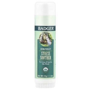 Badger Aromatherapy Alívio para o Estresse Tangerina e Alecrim 17 g (060 oz)