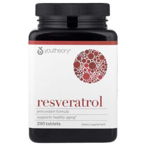Youtheory Resveratrol 290 Comprimidos