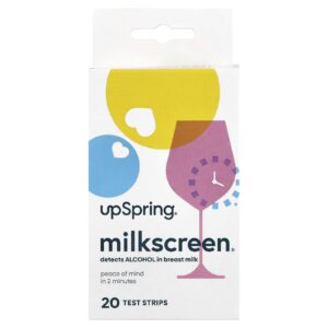 UpSpring Milkscreen® 20 Tiras de Teste