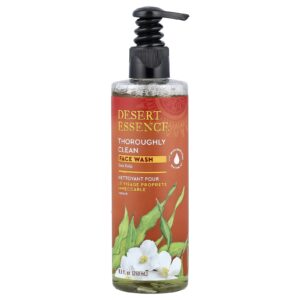 Desert Essence Sabonete Líquido Facial Completamente Limpo Algas Marinhas 250 ml (85 fl oz)