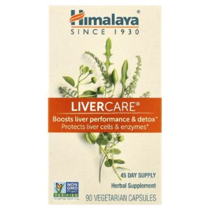 Himalaya LiverCare® 90 Cápsulas Vegetarianas