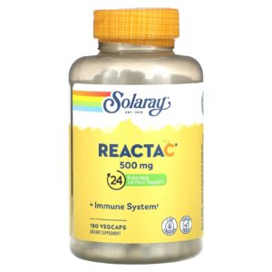 Solaray Reacta-C 500 mg 180 VegCaps