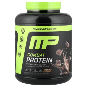 MusclePharm Proteína em Pó Combat® Leite com Chocolate 19 kg (42 lb)