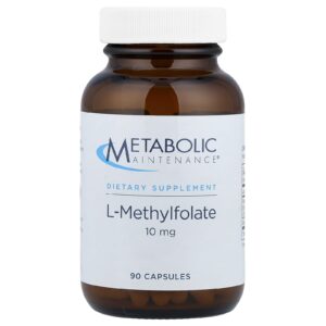 Metabolic Maintenance L-Metilfolato 10 mg 90 cápsulas