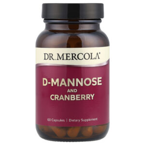 Dr. Mercola D-Manose e Extrato de Cranberry 60 Cápsulas