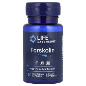 Life Extension Forskolin 10 mg 60 Cápsulas Vegetarianas