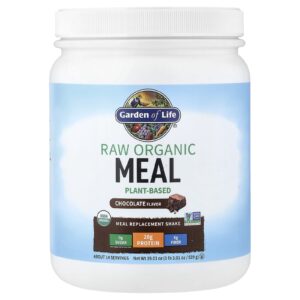 Garden of Life Shake Substituto de Refeições RAW Organic Chocolate 539 g (1901 oz)
