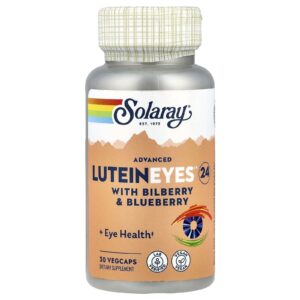 Solaray Advanced Lutein Eyes 24 24 mg 30 VegCaps