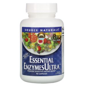 Source Naturals Enzimas Essenciais Ultra 90 Cápsulas