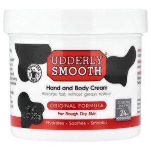 Udderly Smooth Creme para Mãos e Corpo Para Pele Áspera e Seca Fórmula Original 283 g (10 oz)