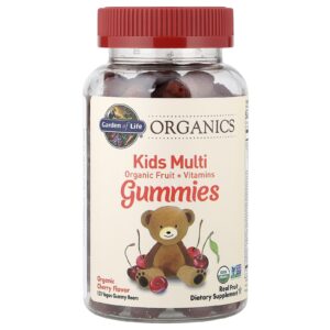 Garden of Life Gomas Multivitamínicas para Crianças Cereja Orgânica 120 Ursinhos de Goma Vegana