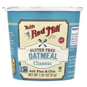 Bobs Red Mill Copo de Aveia Clássico 51 g (181 oz)