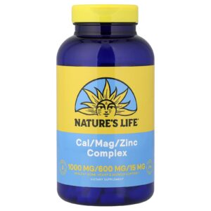 Natures Life Complexo Cal/Mag/Zinco 250 Comprimidos