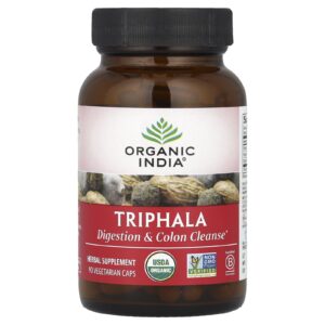 Organic India Triphala 90 Cápsulas Vegetarianas