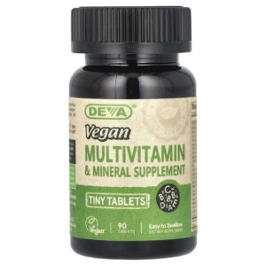 Deva Suplemento Mineral e Multivitamínico Vegano 90 Comprimidos