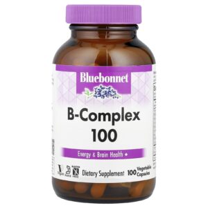 Bluebonnet Nutrition Complexo B 100 100 Cápsulas Vegetais