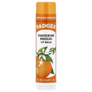 Badger Balm Labial Brisa de Tangerina 42 g (015 oz)