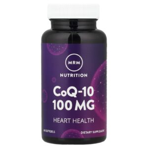 MRM Nutrition Nutrition CoQ-10 100 mg 60 Cápsulas Softgel