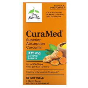 Terry Naturally CuraMed 375 mg 60 cápsulas gelatinosas