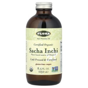 Flora Sacha Inchi Orgânico Certificado 250 ml (85 fl oz)