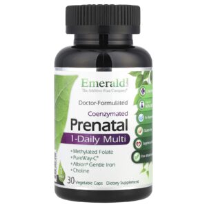 Emerald Laboratories Multivitamínico Pré-Natal 1 Diário Coenzimado 30 Cápsulas Vegetais