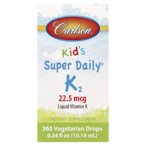 Carlson Infantil Super Daily K2 225 mcg 034 fl oz (1016 ml)