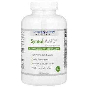 Arthur Andrew Medical Syntol AMD Entrega Avançada de Microflora 500 mg 360 Cápsulas