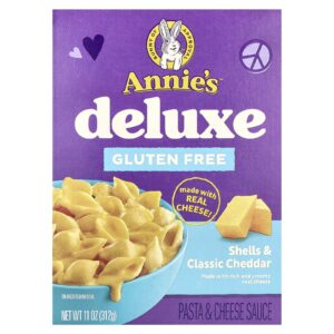 Annies Homegrown Deluxe Conchas e Cheddar Clássico 312 g (11 oz)