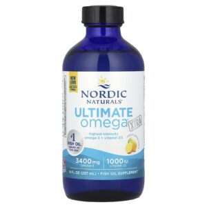 Nordic Naturals Ultimate Omega Xtra Limão 237 ml (8 fl oz)