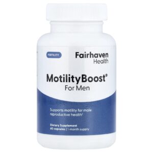 Fairhaven Health MotilityBoost® para Homens 60 Cápsulas