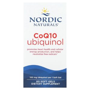 Nordic Naturals CoQ10 Ubiquinol 100 mg 60 Softgel