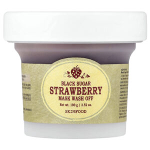 SKINFOOD Máscara de Beleza de Morango com Açúcar Preto 100 g (352 oz)